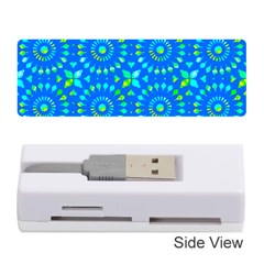 Kaleidoscope Blue Memory Card Reader (stick)