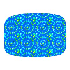 Kaleidoscope Blue Mini Square Pill Box