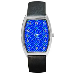 Kaleidoscope Royal Blue Barrel Style Metal Watch