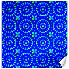 Kaleidoscope Royal Blue Canvas 20  X 20 