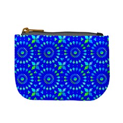 Kaleidoscope Royal Blue Mini Coin Purse by Mazipoodles