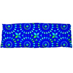 Kaleidoscope Royal Blue Body Pillow Case Dakimakura (two Sides) by Mazipoodles