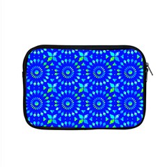 Kaleidoscope Royal Blue Apple Macbook Pro 15  Zipper Case by Mazipoodles