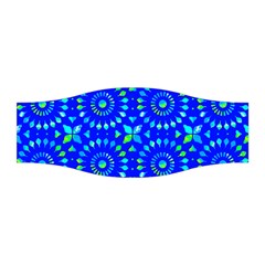 Kaleidoscope Royal Blue Stretchable Headband by Mazipoodles