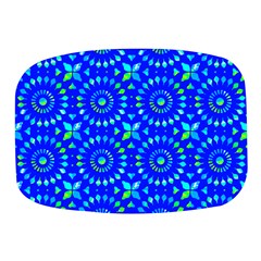 Kaleidoscope Royal Blue Mini Square Pill Box by Mazipoodles