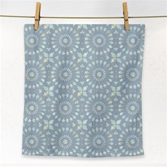 Kaleidoscope Duck Egg Face Towel by Mazipoodles