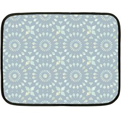 Kaleidoscope Duck Egg Fleece Blanket (mini) by Mazipoodles