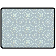 Kaleidoscope Duck Egg Fleece Blanket (large) by Mazipoodles