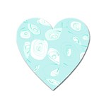 Fish 121 Heart Magnet Front