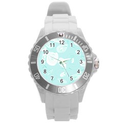 Fish 121 Round Plastic Sport Watch (L)