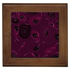 Fish 701 Framed Tile by Mazipoodles