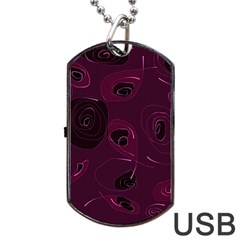 Fish 701 Dog Tag Usb Flash (one Side) by Mazipoodles