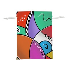 Modern Art Lightweight Drawstring Pouch (m) by gasi