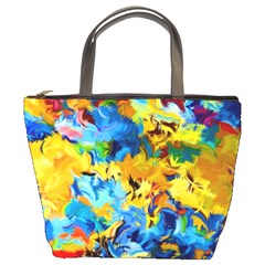 Modern Art Bucket Bag by gasi