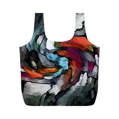 Abstract Art Full Print Recycle Bag (m) by gasi