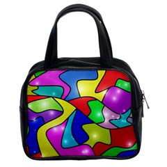 Modern Art Classic Handbag (two Sides) by gasi