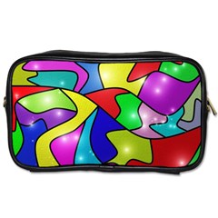 Modern Art Toiletries Bag (one Side) by gasi