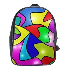 Modern Art School Bag (xl) by gasi