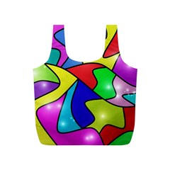 Modern Art Full Print Recycle Bag (s) by gasi