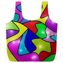 Modern Art Full Print Recycle Bag (xxl) by gasi