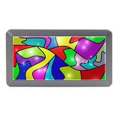 Colorful Abstract Art Memory Card Reader (mini) by gasi