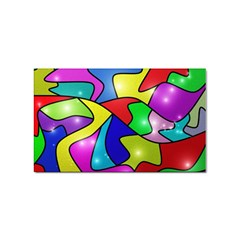 Colorful Abstract Art Sticker Rectangular (10 Pack) by gasi