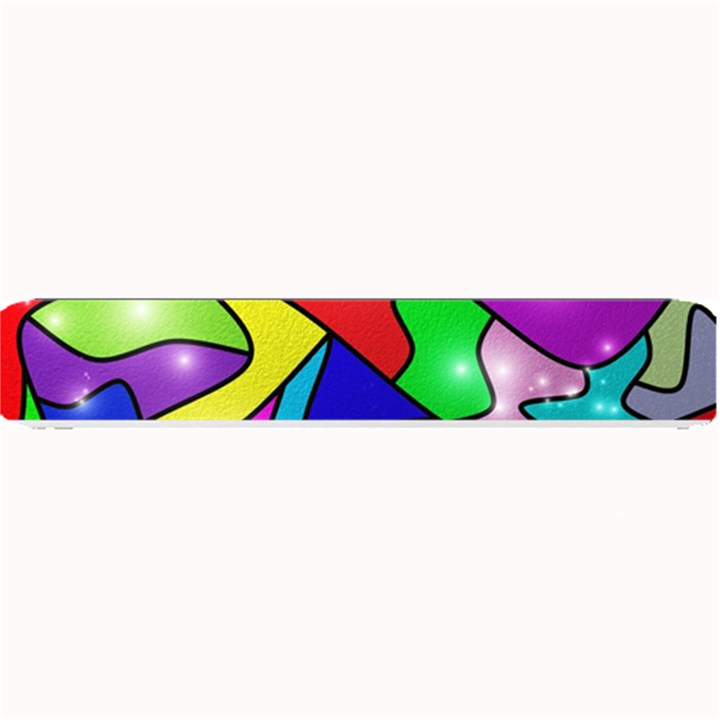 Colorful abstract art Small Bar Mat