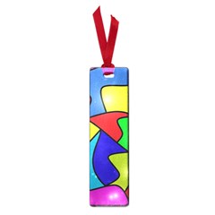 Colorful Abstract Art Small Book Marks by gasi