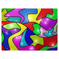 Colorful Abstract Art Flano Blanket (extra Small)