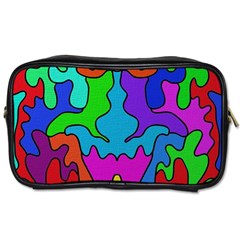 Colorful Design Toiletries Bag (one Side) by gasi