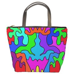 Colorful Design Bucket Bag by gasi