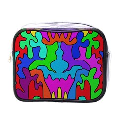 Colorful Design Mini Toiletries Bag (one Side) by gasi