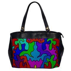 Colorful Design Oversize Office Handbag by gasi