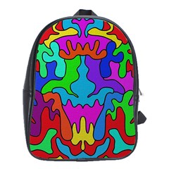 Colorful Design School Bag (xl) by gasi