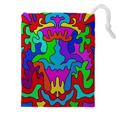 Colorful Design Drawstring Pouch (4xl) by gasi