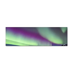 Aurora Stars Sky Mountains Snow Aurora Borealis Sticker Bumper (10 Pack) by Uceng