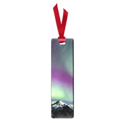 Aurora Stars Sky Mountains Snow Aurora Borealis Small Book Marks by Uceng