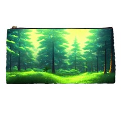 Anime Forrest Nature Fantasy Sunset Trees Woods Pencil Case by Uceng