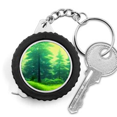 Anime Forrest Nature Fantasy Sunset Trees Woods Measuring Tape by Uceng