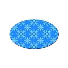 Holiday Celebration Decoration Background Christmas Sticker Oval (100 Pack)