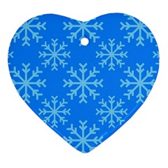 Holiday Celebration Decoration Background Christmas Heart Ornament (two Sides)