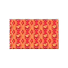 Background Pattern Texture Design Wallpaper Sticker Rectangular (10 Pack)