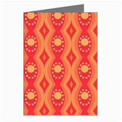 Background Pattern Texture Design Wallpaper Greeting Cards (pkg Of 8)