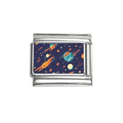 Space Galaxy Planet Universe Stars Night Fantasy Italian Charm (9mm) by Uceng