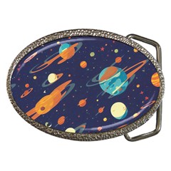 Space Galaxy Planet Universe Stars Night Fantasy Belt Buckles by Uceng