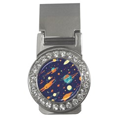 Space Galaxy Planet Universe Stars Night Fantasy Money Clips (cz)  by Uceng