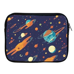 Space Galaxy Planet Universe Stars Night Fantasy Apple Ipad 2/3/4 Zipper Cases by Uceng