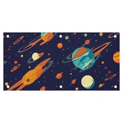 Space Galaxy Planet Universe Stars Night Fantasy Banner And Sign 6  X 3  by Uceng