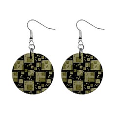 Background Graphic Wallpaper Decor Backdrop Design Mini Button Earrings by Uceng