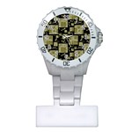 Background Graphic Wallpaper Decor Backdrop Design Plastic Nurses Watch Front